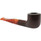 Brown Pot Bowl Straight Stem Italian Briar Pipe