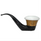 Calabash African Gourd Wood Meerschaum Pipe - Medium