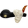 Laughing Viking Hand Carved Meerschaum Pipe