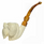 Hunting Dog Oom Paul Meerschaum Pipe