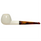 Deluxe Smooth Sitting Brandy Meerschaum Pipe