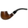 Meerschaum Lined 9mm Brown Pear Wood Pipe