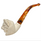 Lion Oom Paul Style Full Bent Meerschaum Pipe
