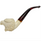 Eagle Head Lattice Shank Meerschaum Pipe