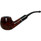 Royal Apple Silver Ring Italian Briar Pipe