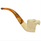 Antiqued Eagle Head Meerschaum Pipe