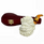 Happy Santa Claus Portrait Meerschaum Pipe