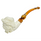 Happy Santa Claus Portrait Meerschaum Pipe