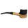 Meerschaum Lined Poker Olive Wood Pipe