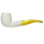 Special Rusticated Meerschaum Pipe with Yellow Stem