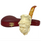 Special Chef Head Oom Paul Style Meerschaum Pipe