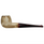 Pre-colored Apple Straight Dark Stem Meerschaum Pipe