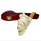 Signed Cevher Chef Portrait Knurl Meerschaum Pipe