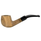 Smooth Bullseye 9mm Italian Olive Wood Pipe