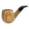 Smooth Bullseye 9mm Italian Olive Wood Pipe