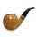 Smooth Apple 9mm Italian Olive Wood Pipe