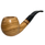 Glossy Smooth Apple 9mm Italian Olive Wood Pipe