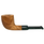 Smooth 9mm Green Stem Olive Wood Pipe