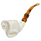 Special Cobra Meerschaum Pipe with Designer Bent Stem