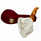 Special Cobra Meerschaum Pipe with Designer Bent Stem