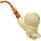 Baglan Double-Headed Skull and Dragon Meerschaum Pipe