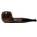 Small Straight Apple Brown-Stained Italian Briar Pipe