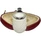 Deluxe Lattice Meerschaum Pipe with Sterling Silver Rim