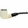 Special Yusuf Embossed Meerschaum Pipe with Sterling Silver Rim