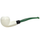 Army Mount Style Smooth Bulldog Meerschaum Pipe