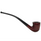 Bent Red-Stained Churchwarden Italian Briar Pipe