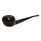 Brown Squat Tomato Italian Briar Churchwarden Pipe