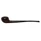Brown Squat Tomato Italian Briar Churchwarden Pipe