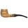 Meerschaum-Lined Smooth Dapper Olive Wood Pipe