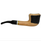 Meerschaum-Lined Dublin Dapper Olive Wood Pipe