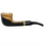 Meerschaum-Lined Dublin Dapper Olive Wood Pipe