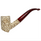Deluxe 9mm Tree Trunk Poker Meerschaum Pipe