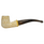 Deluxe 9mm Rusticated Brandy Meerschaum Pipe