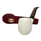 Deluxe 9mm Rusticated Band Meerschaum Pipe
