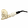 Lady Portrait Knurl Meerschaum Pipe