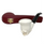 Hand-Carved Scroll Meerschaum Calabash Pipe
