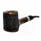 Pipsan 9mm Cherry Wood Poker Pipe with Silver Band