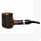 Pipsan 9mm Cherry Wood Poker Pipe with Silver Band
