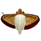 Smooth Oval Bowl in Claw Meerschaum Pipe