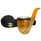 Special Smooth Billiard Calcined Meerschaum Pipe
