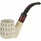 Special 3D Teardrop Lattice Tall Bowl Sitter Meerschaum Pipe