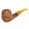 Spiral Carved Bent German Briar Pipe