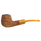 Hand-Carved Spiral Groove German Briar Pipe