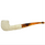 Designer Hand-Carved Rusticated Meerschaum Pipe