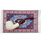 Miniature Turkish Woven Pipe Carpet - Red White Blue