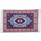 Miniature Turkish Woven Pipe Carpet - Red White Blue